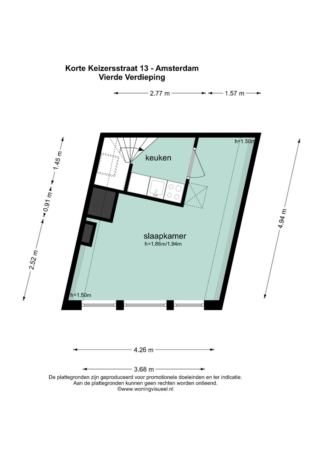 Photo 34 of Korte Keizersstraat 13-A