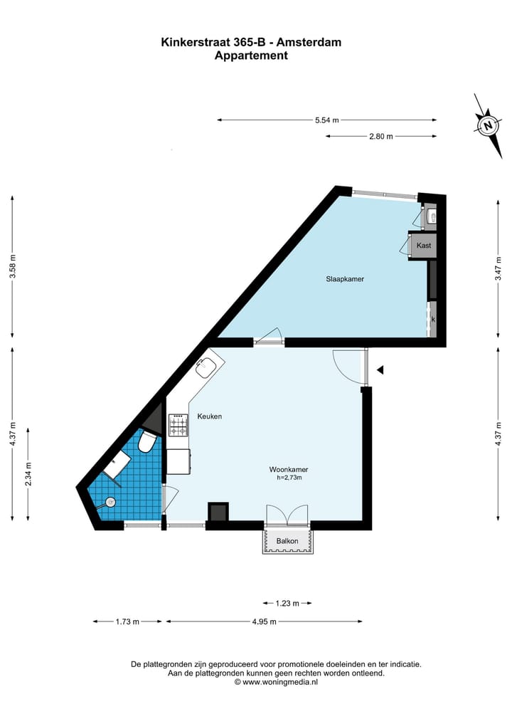 Foto 23 van Kinkerstraat 365-B