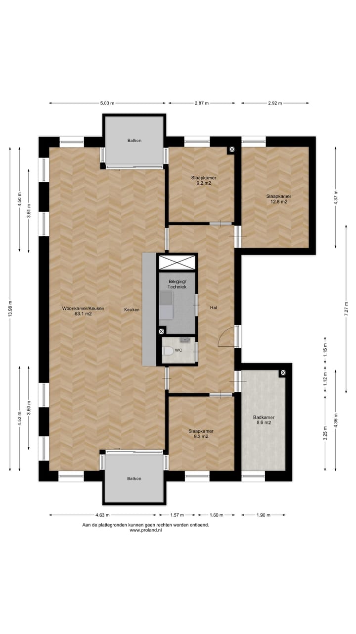 Foto 9 van Appartementen (Bouwnr. 4)