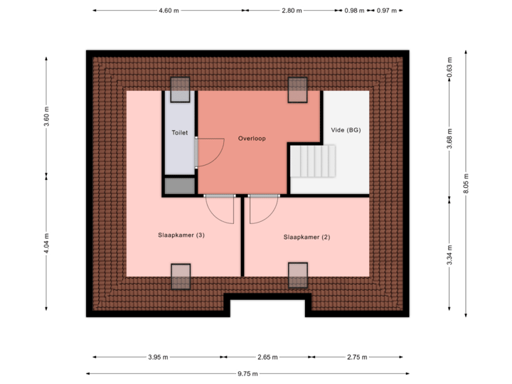 Duinweg Lies 9B - Verdieping