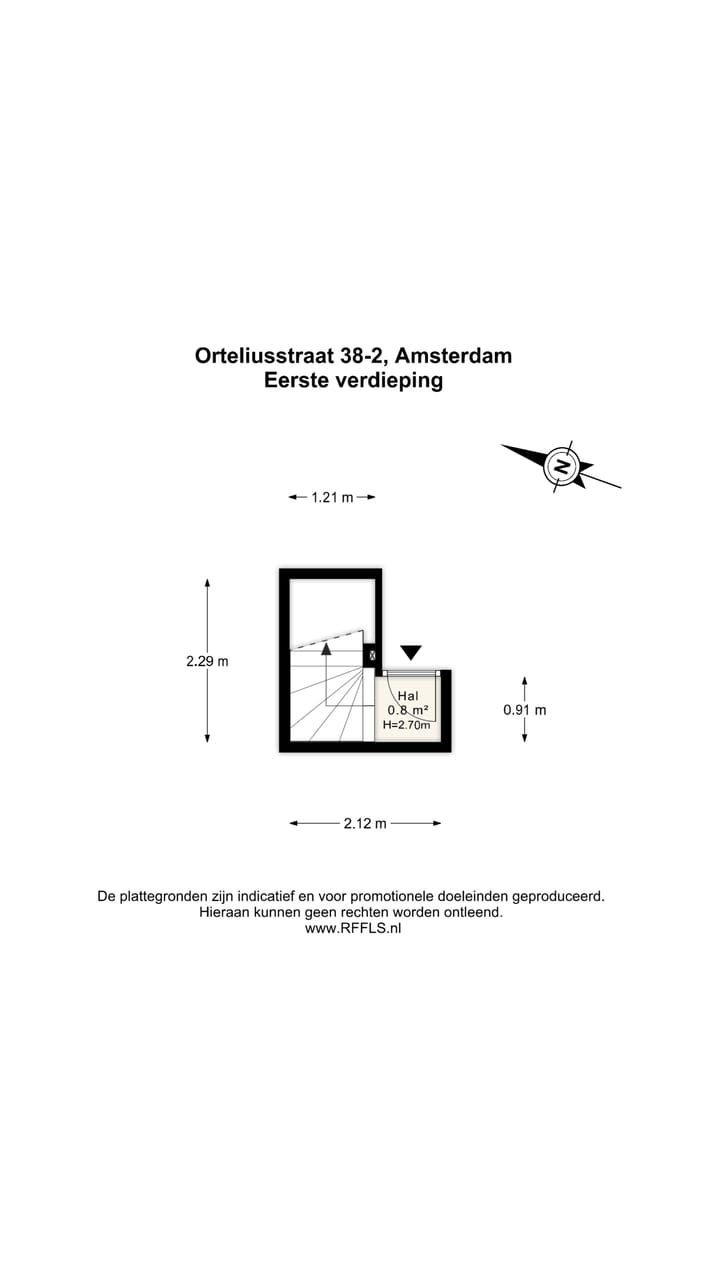 Photo 50 of Orteliusstraat 38-2