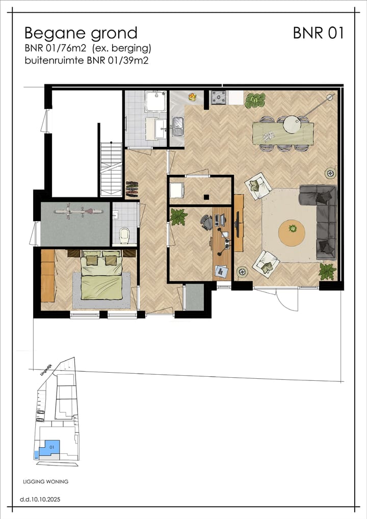 Foto 7 van Appartementen (Bouwnr. 1)