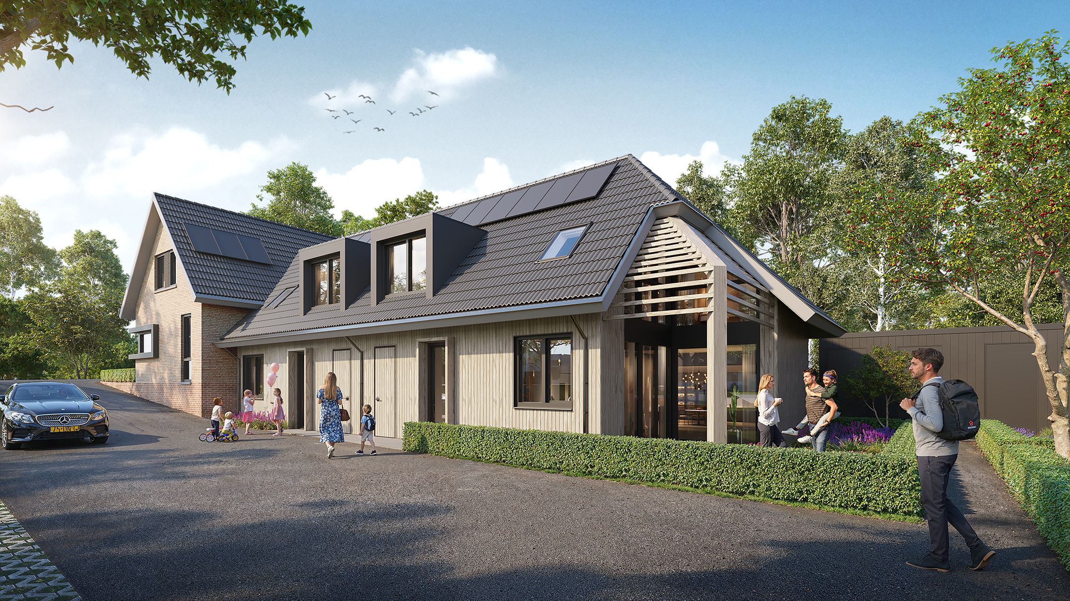 Foto 3 van Tussenwoning (Bouwnr. 7)