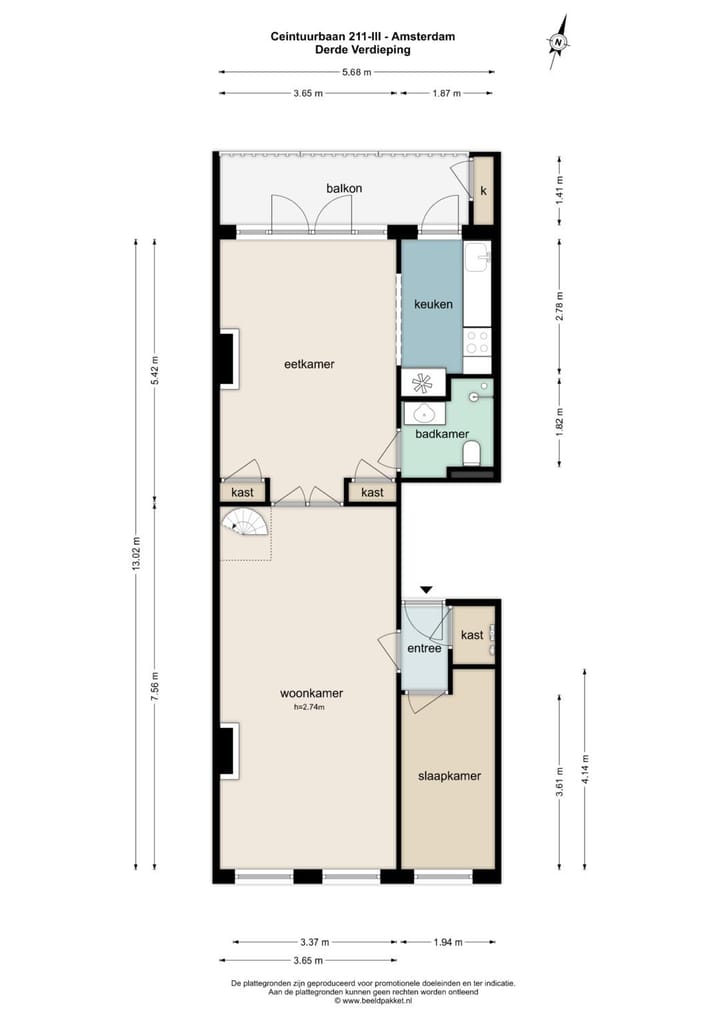 Foto 36 van Ceintuurbaan 211-3