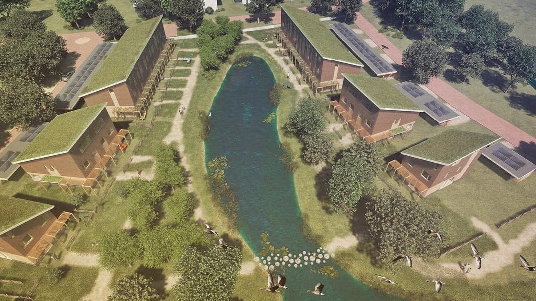 Foto 2 van Twee-onder-een-kap-woningen (Bouwnr. 16)