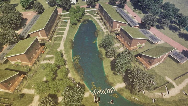 Foto 2 van Twee-onder-een-kap-woningen (Bouwnr. 16)