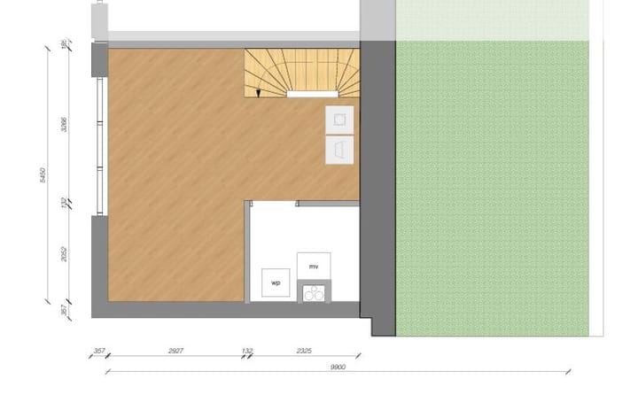 Foto 6 van Twee-onder-een-kap-woningen (Bouwnr. 16)