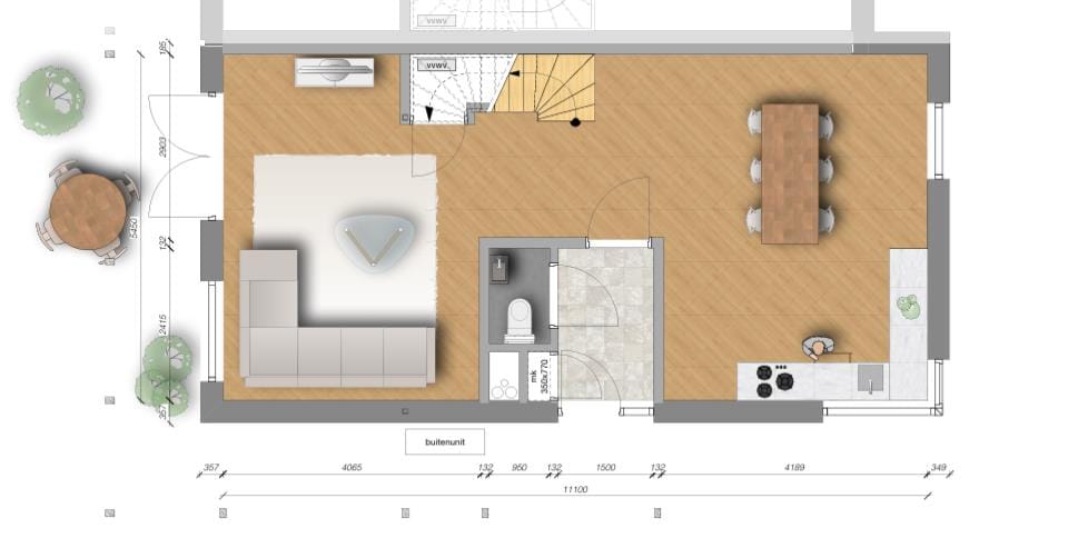 Foto 7 van Twee-onder-een-kap-woningen (Bouwnr. 16)