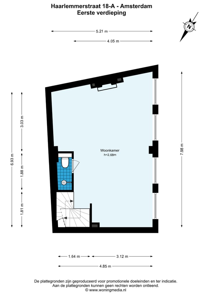 Foto 30 van Haarlemmerstraat 18-A