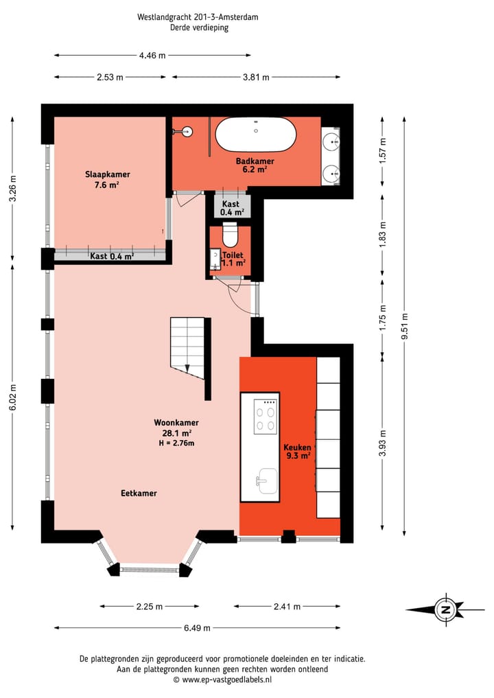 Foto 25 van Westlandgracht 201-3