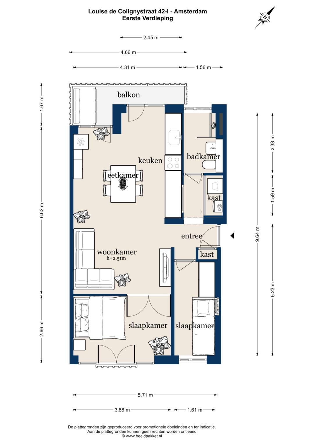 Foto 47 van Louise de Colignystraat 42-1