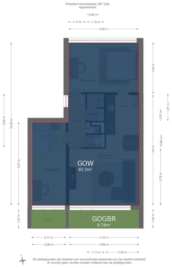 Foto 32 van President Kennedylaan 387