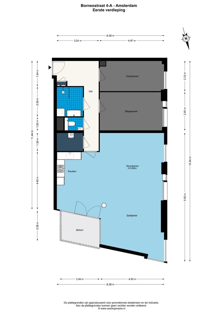 Foto 24 van Borneostraat 4-A