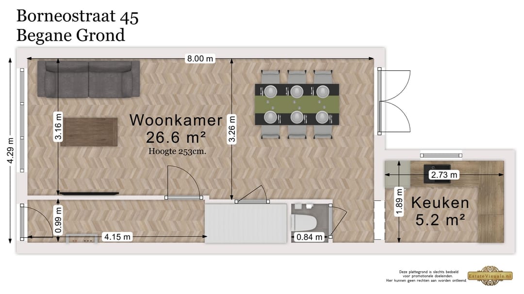 Foto 43 van Borneostraat 45