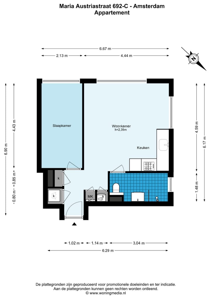 Foto 28 van Maria Austriastraat 692-C