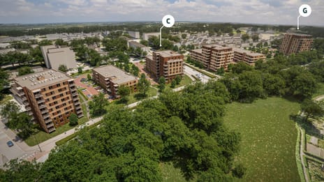 Image of Type G (Gemma) Apartment with shared street entrance
