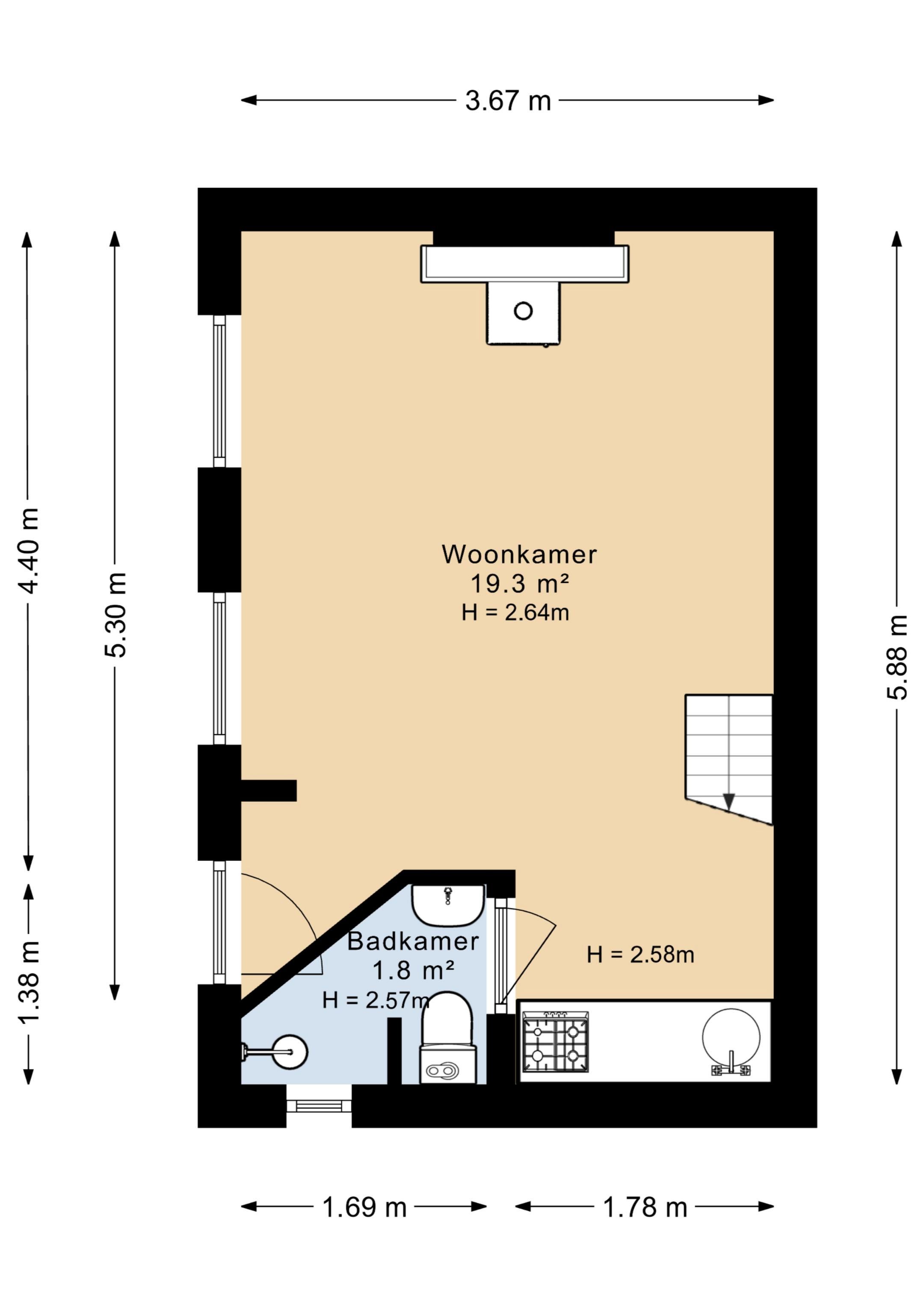 Foto 27 van Grote Leliestraat 12-7