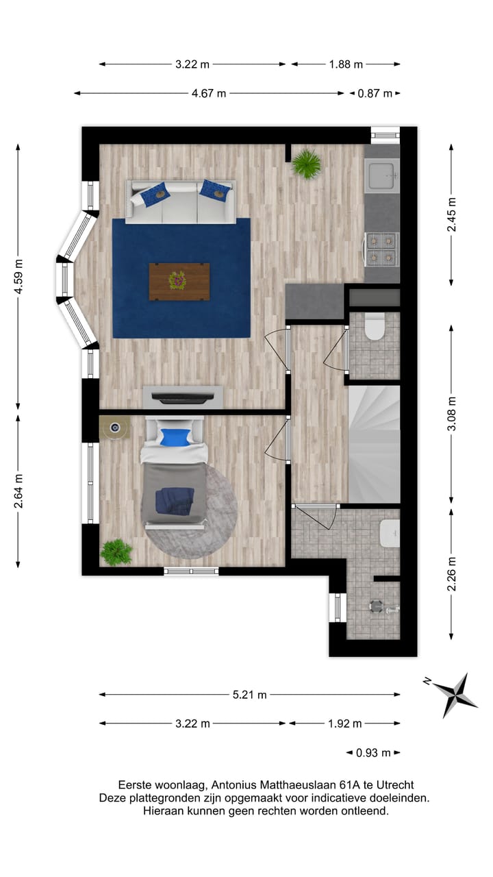 Foto 46 van Antonius Matthaeuslaan 61-A