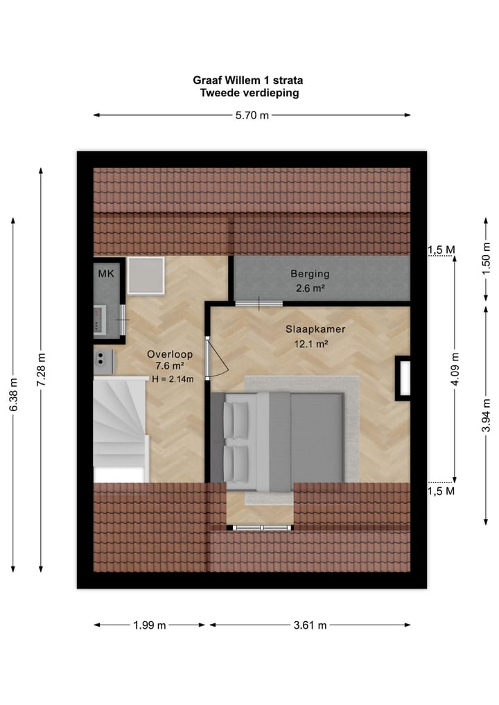 Foto 54 van Graaf Willem I straat 21