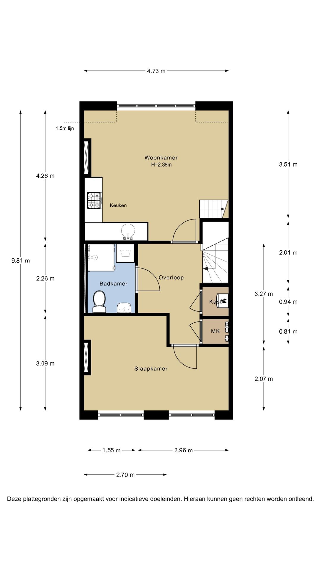 Foto 11 van Bas Jungeriusstraat 40-A03