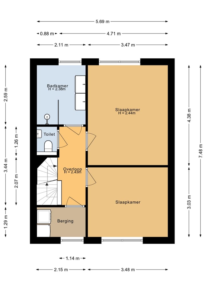 Foto 46 van Langstraat 54
