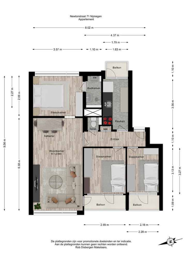 Foto 37 van Newtonstraat 71