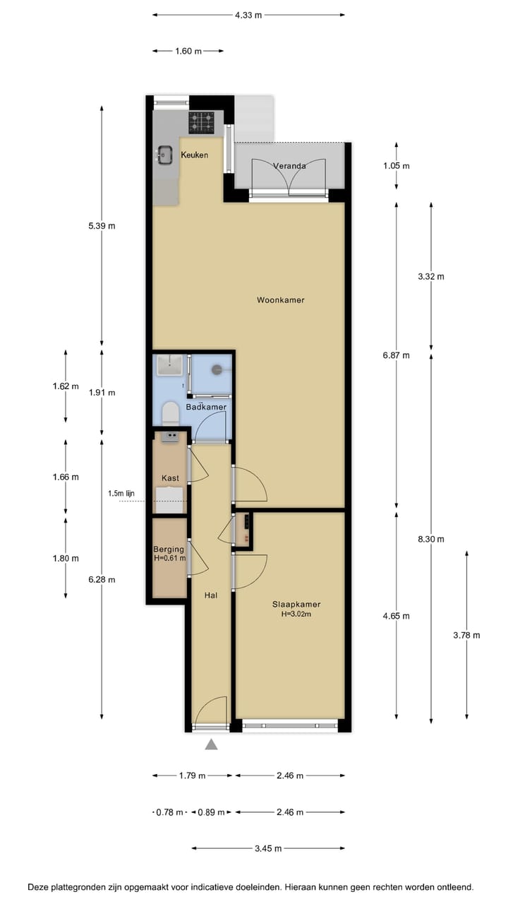 Photo 14 of Taborstraat 14-B