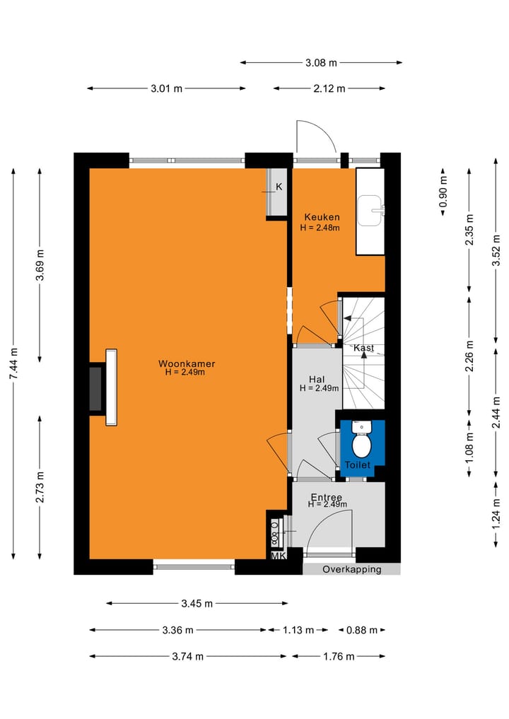 Foto 35 van van Assendelftstraat 32