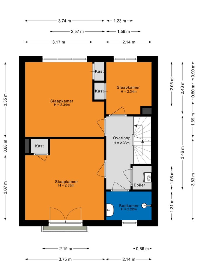 Foto 36 van van Assendelftstraat 32