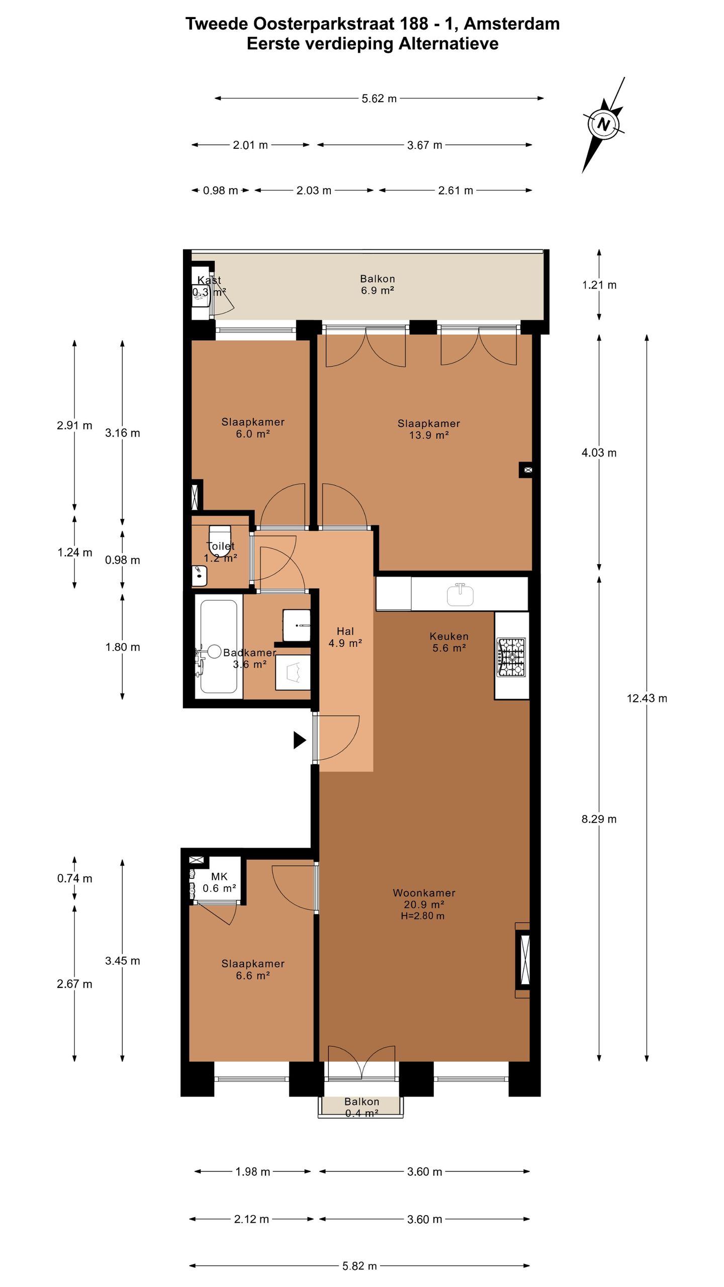Foto 25 van Tweede Oosterparkstraat 188-1