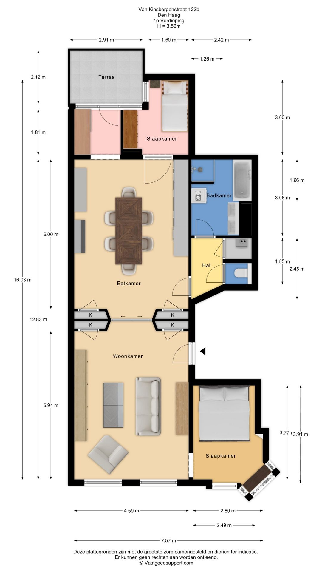 Foto 40 van Van Kinsbergenstraat 122-B