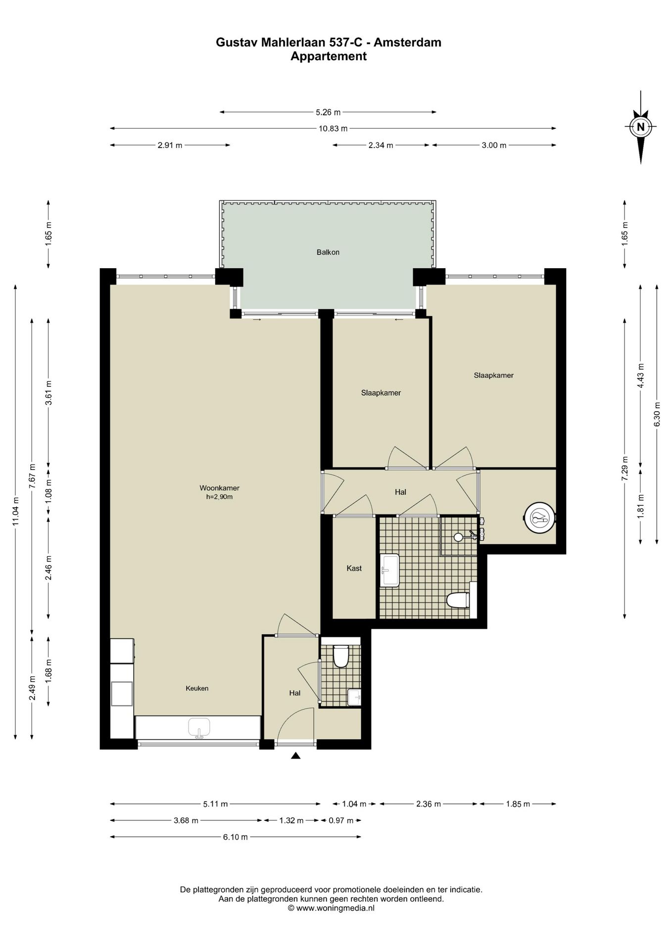 Foto 36 van Gustav Mahlerlaan 537-C