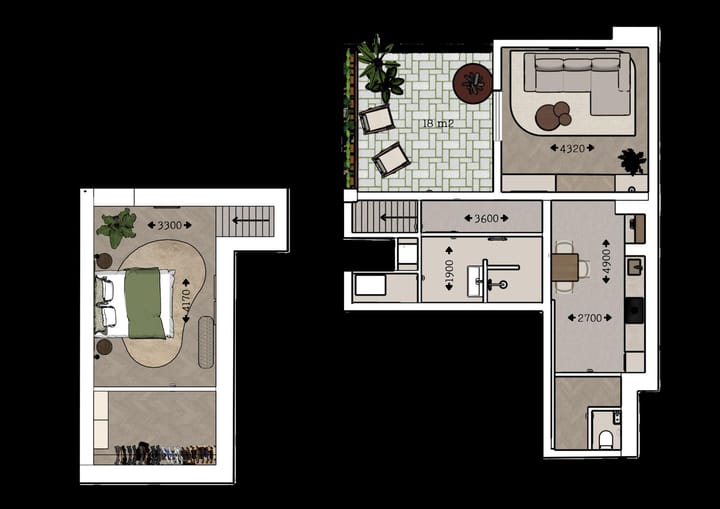 Foto 38 van Villa Padua appartement 3