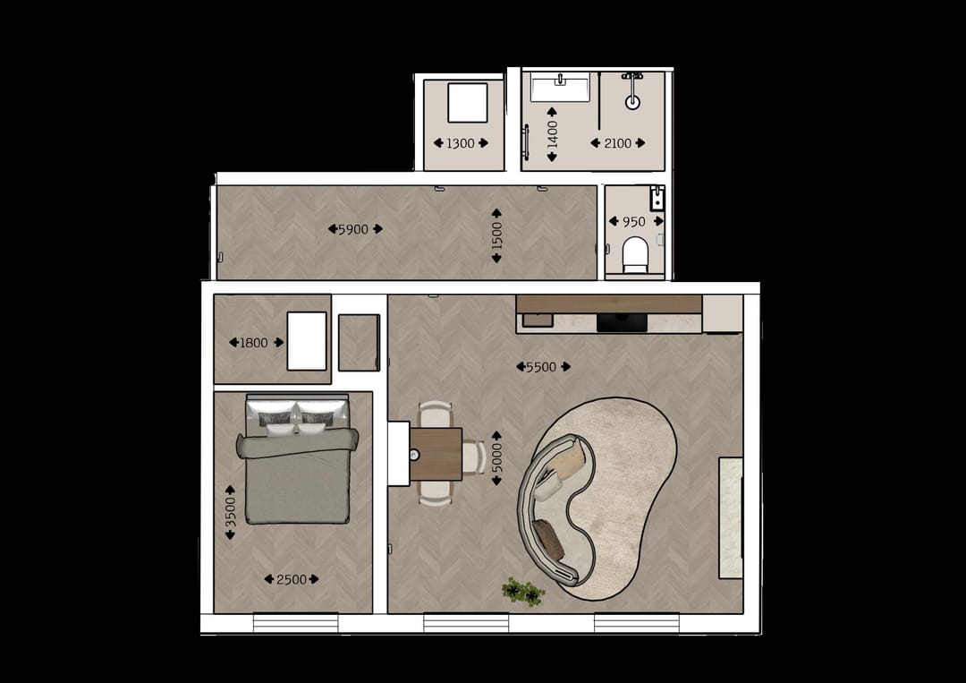 Foto 31 van Villa Padua appartement 5