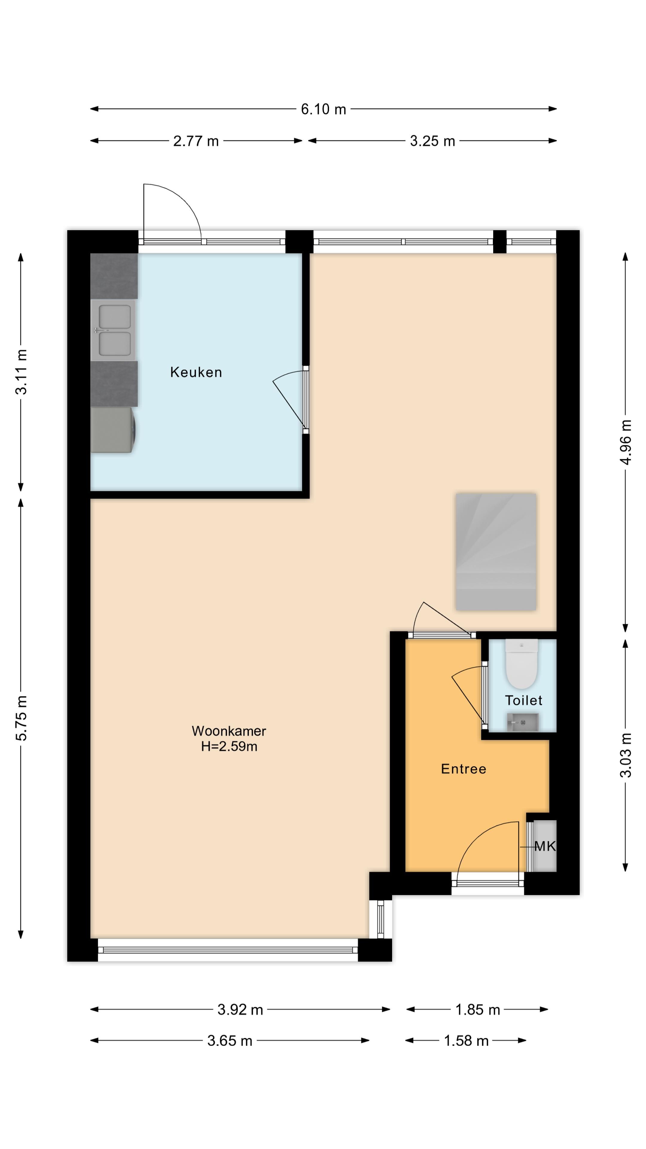 Foto 39 van Bizetlaan 11