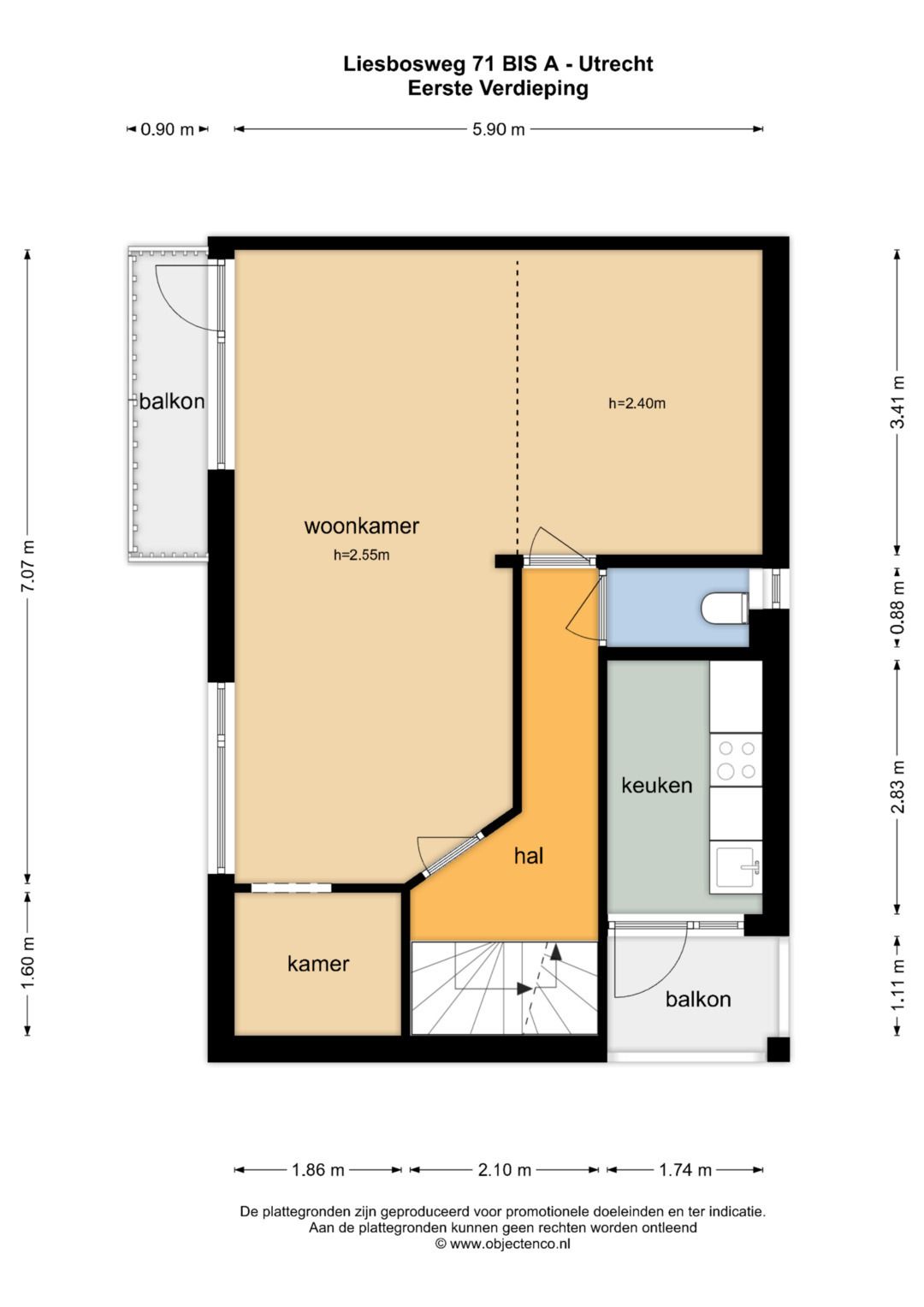 Foto 57 van Liesbosweg 71-BSA