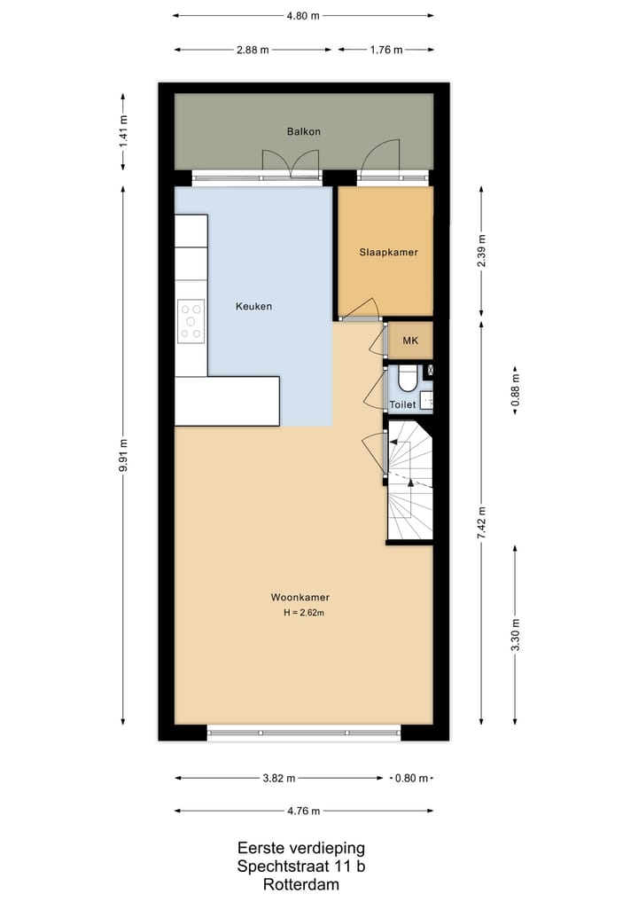 Foto 54 van Spechtstraat 11-A