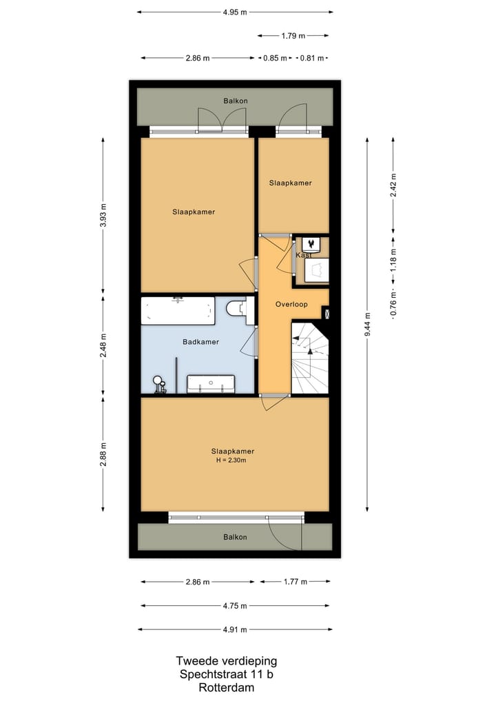 Foto 55 van Spechtstraat 11-A