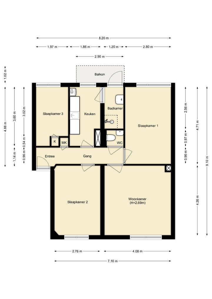 Foto 32 van Chopinstraat 38-A
