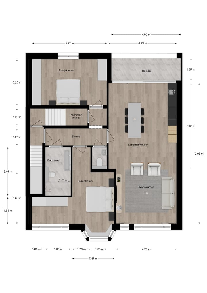 Foto 9 van Nicolaas Pieckstraat 11-A