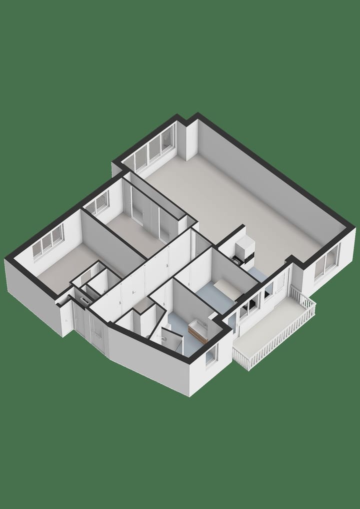 Foto 36 van Burg van der Lelysingel 2-D