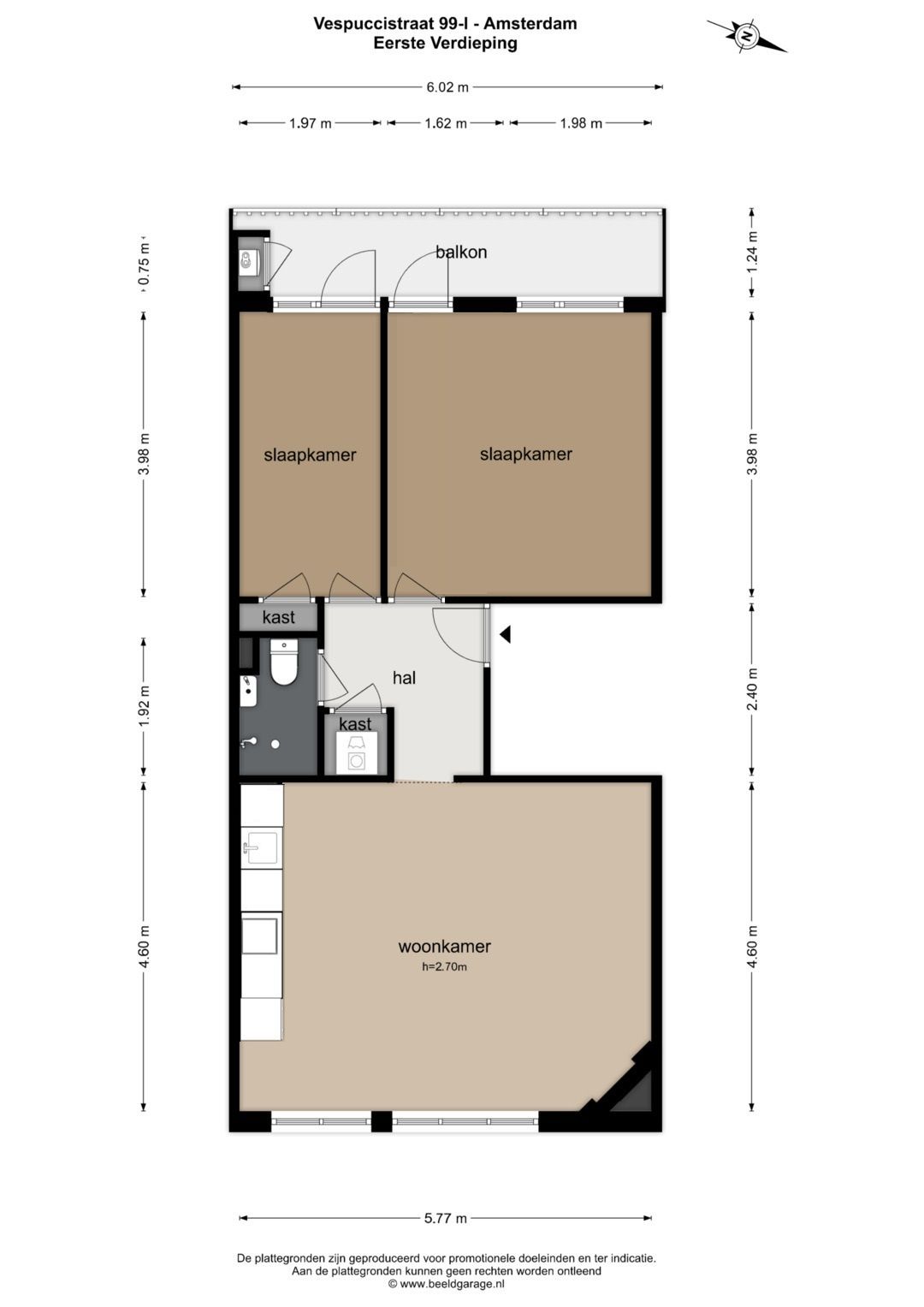 Foto 25 van Vespuccistraat 99-1