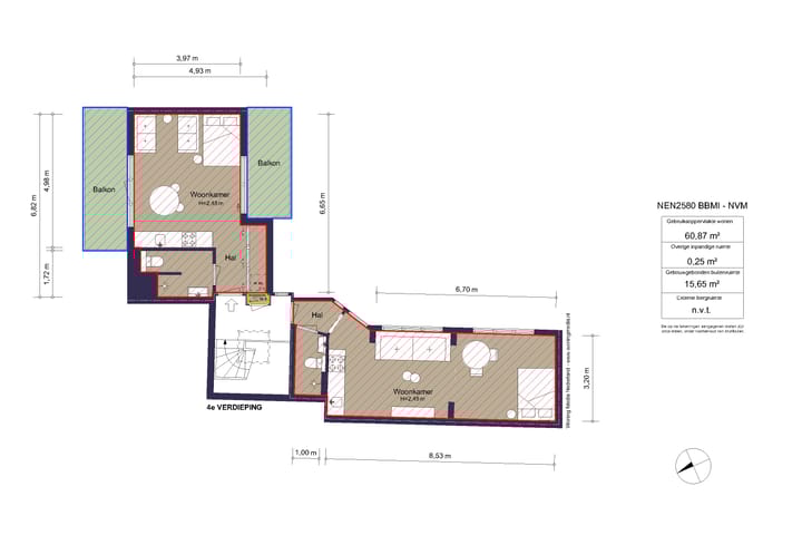 Foto 45 van Ben Viljoenstraat 2-F