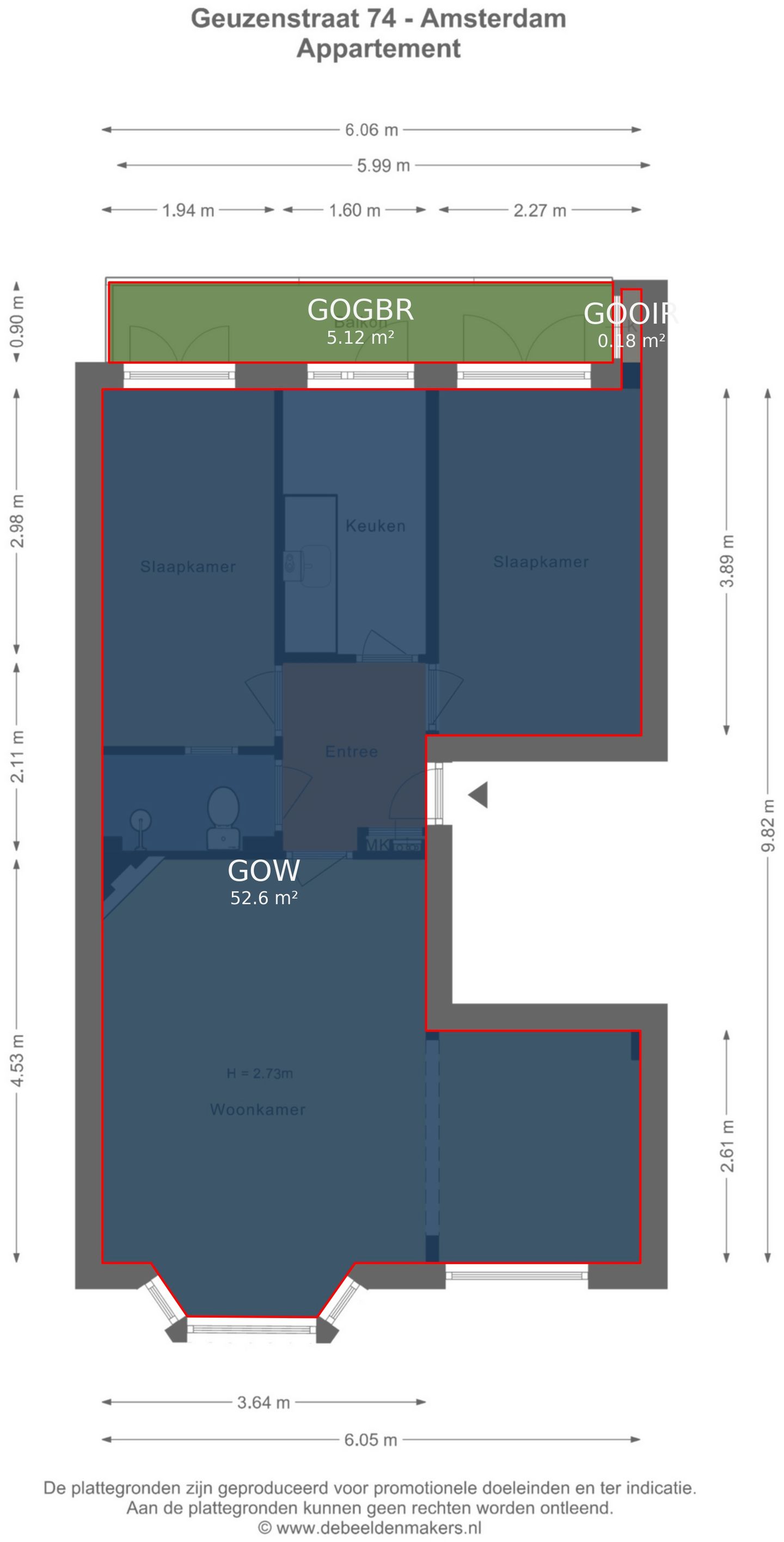 Foto 34 van Geuzenstraat 74-1
