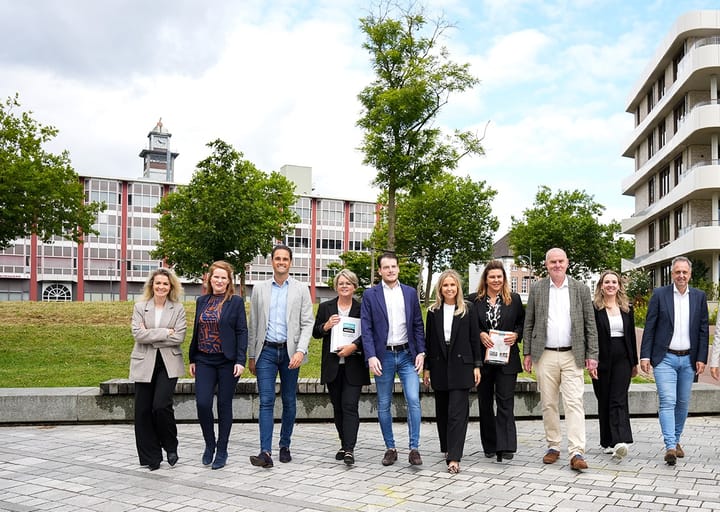 Een promotiefoto voor op kantoor