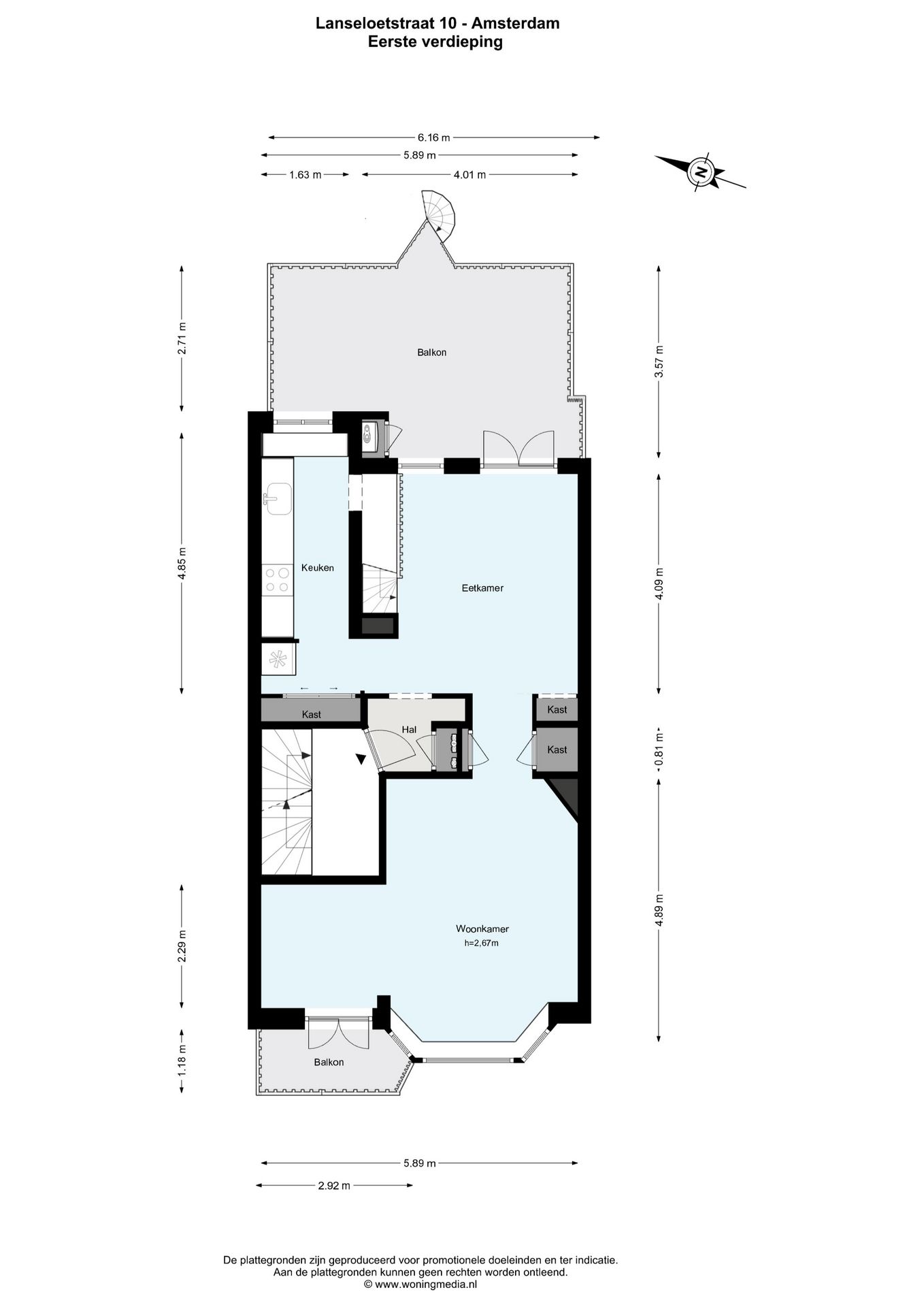 Foto 60 van Lanseloetstraat 10-H