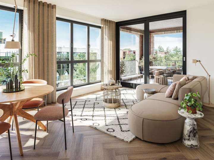 Foto 4 van 2-kamerappartement (Bouwnr. 1.07)