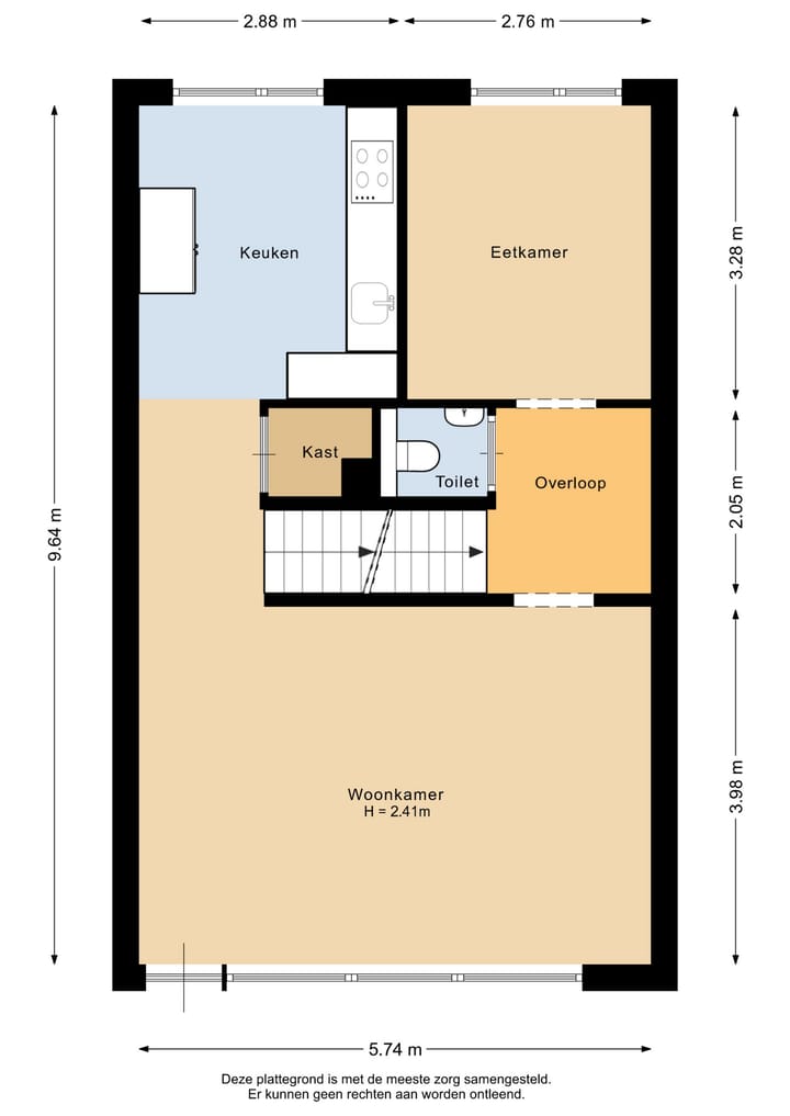 Photo 9 of Warmoezenierstraat 23