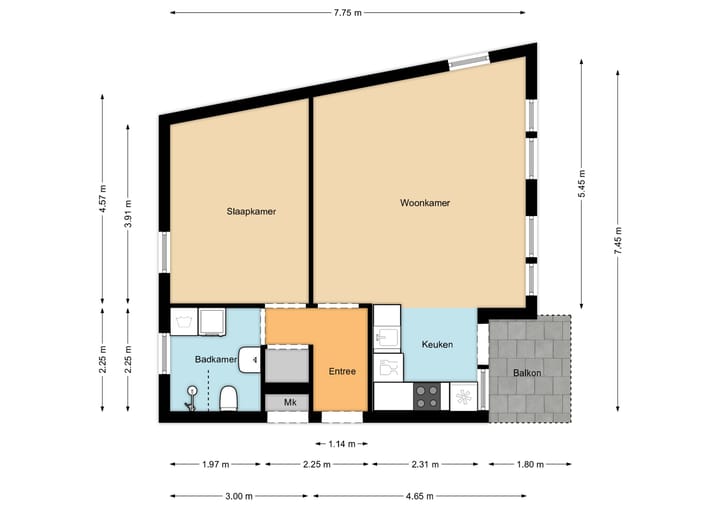 Foto 39 van Betje Wolffplein 2