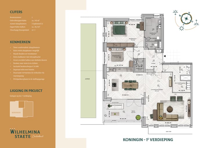 Photo 2 of Wilhelminastaete (Bouwnr. 1)